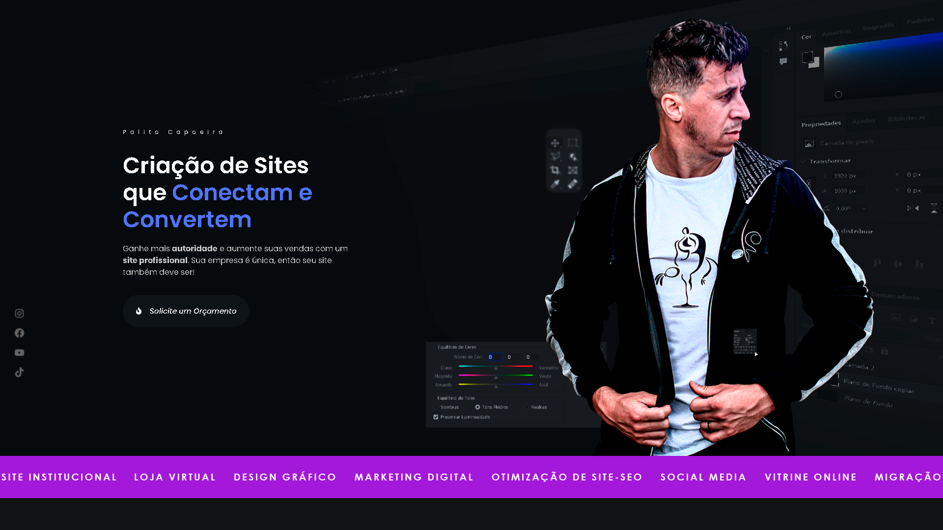 D2E-digital-agencia-web-criacao-de-sites-de-sistemas-com-ia-design-grafico-automacoes-projeto-palito-capoeira